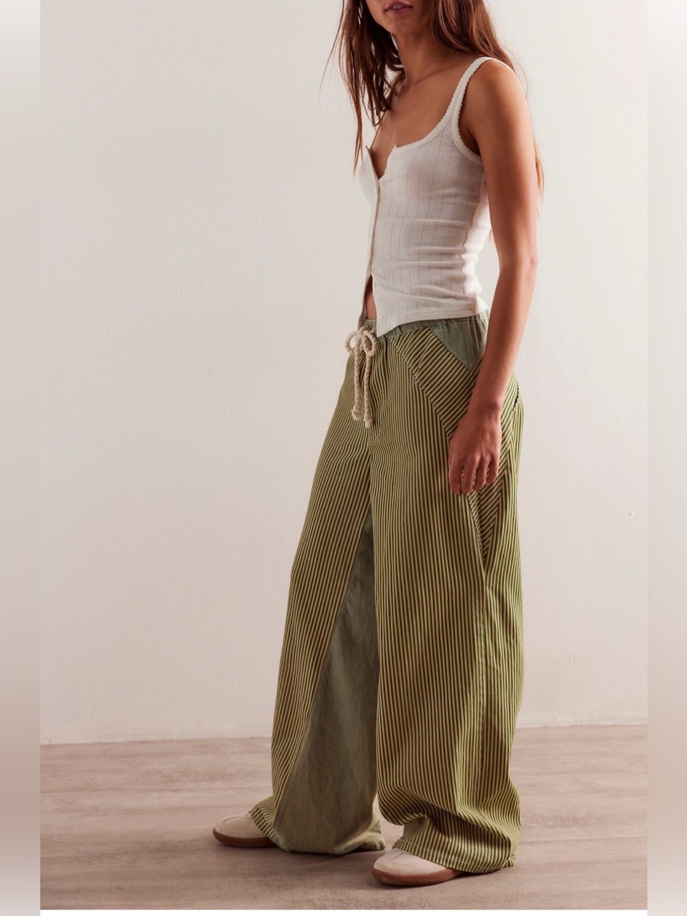 We The Free Milo Striped Pull On Jeans